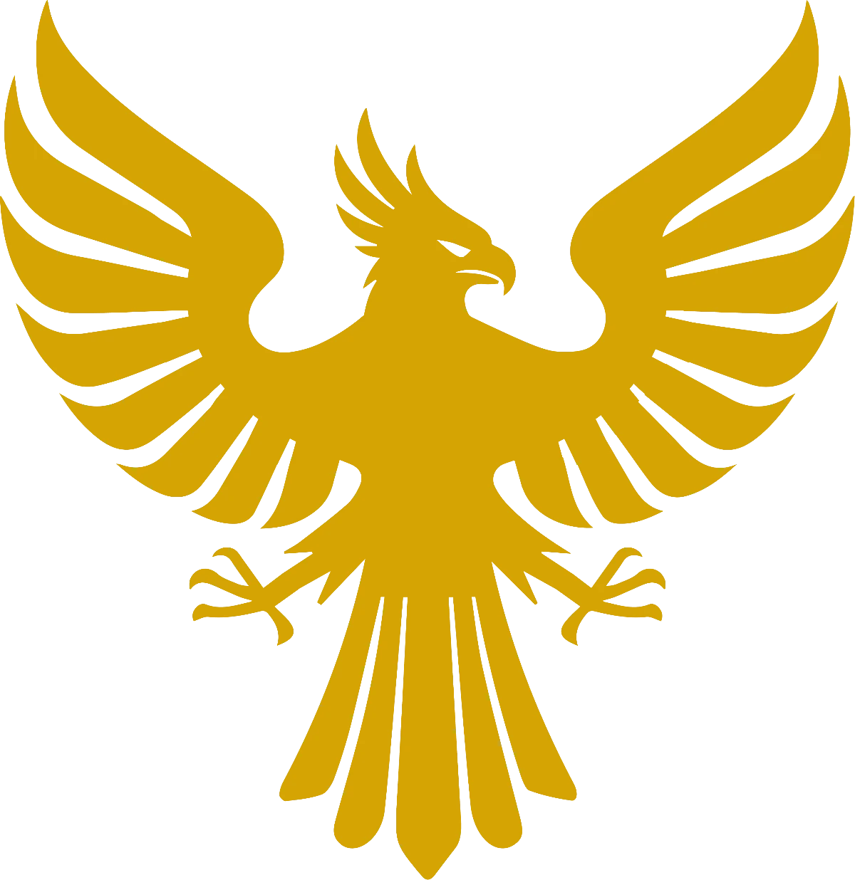 Harpia de asas abertas, emblema da União Nacionalista